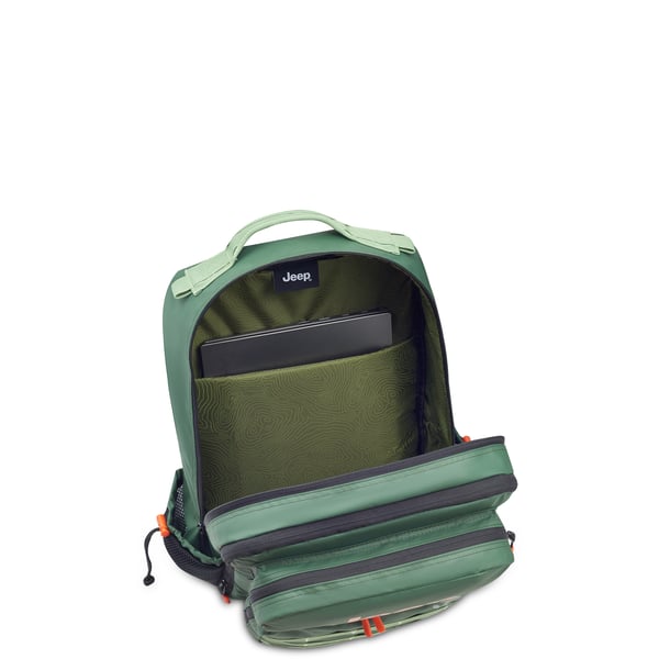 Delsey Jeep JS010B Taktisk Ryggsäck, grön