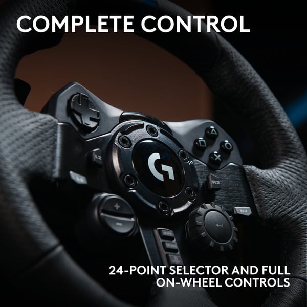 Logitech G923 TRUEFORCE Racing Wheel - ratcontrol og pedaler, PS5/PS4/PC