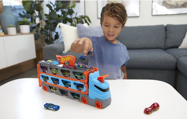 Hot Wheels City Speedway Hauler - lastbil