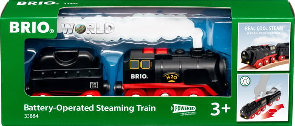 BRIO 33884 - Batteridriven ångande ångtåg