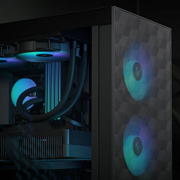 Fractal Design Pop Air RGB Svart TG ATX-chassi med fönster