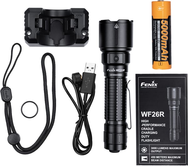 Fenix WF26R lommelygte, 3000 lm