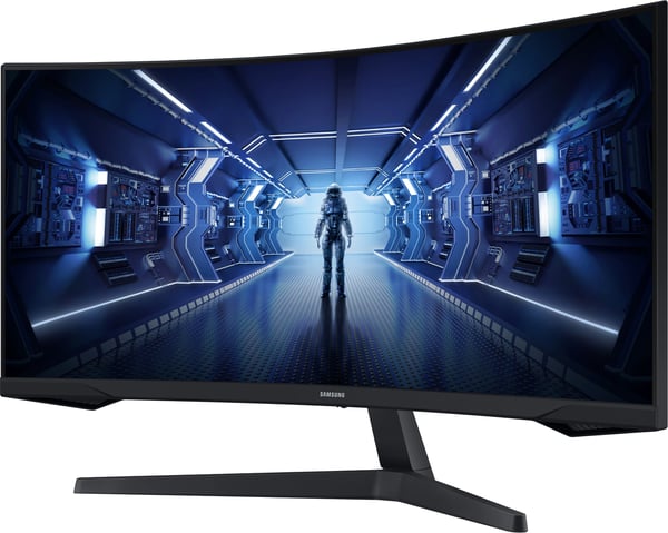 Samsung Odyssey G5 (C34G55) 34" WQHD buet spilskærm