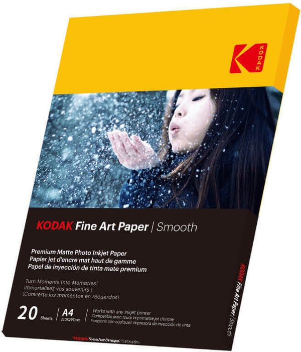 Kodak Matt Smooth Photo Paper - fotopapper, A4