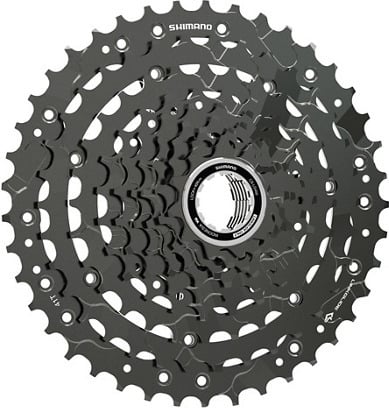 Shimano CS-LG400-9 kassette, 11-41T, 9-trins