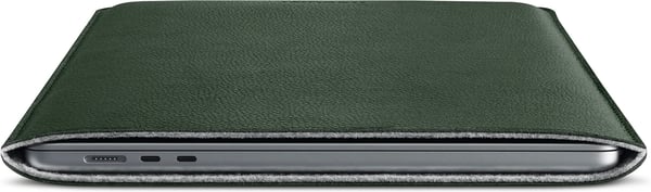 Woolnut Läderfodral 15" MacBook Air, grön