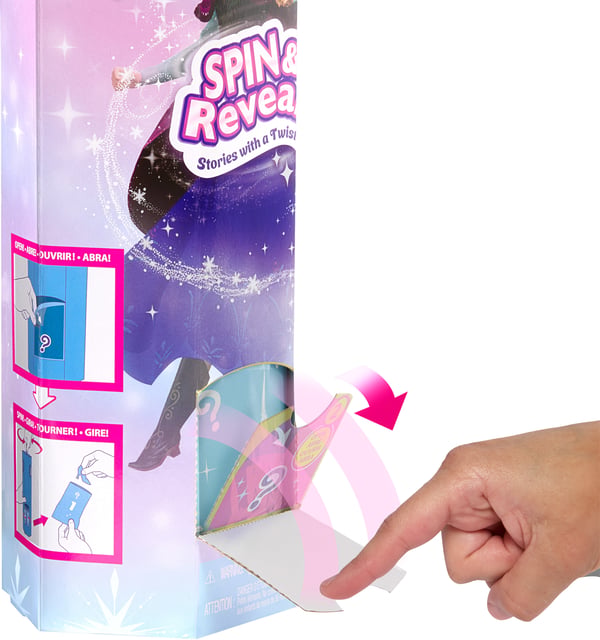 Disney Frozen Spin & Reveal Anna dukke
