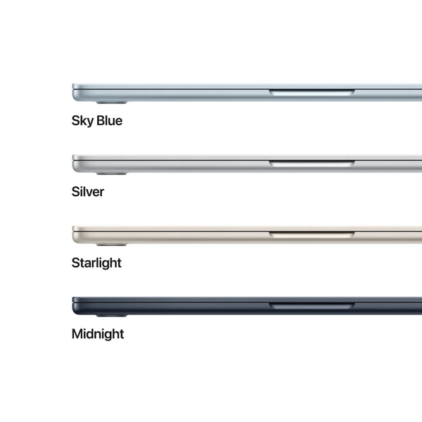 Apple MacBook Air 13" M4 16 GB, 512 GB 2025 - bärbar dator, himmelsblå (MC6U4)