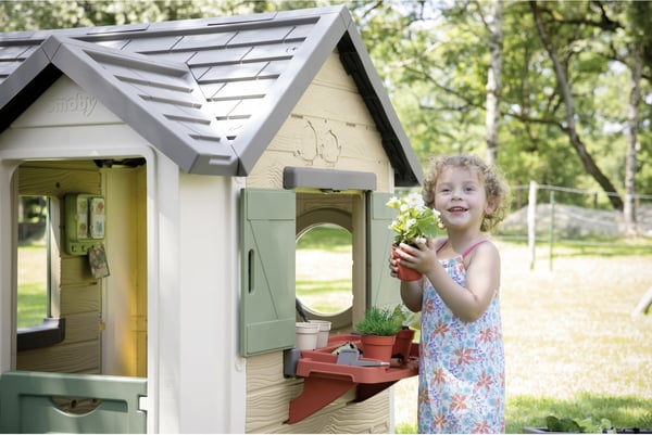 Smoby Life Garden House lilla trädgårdsmästarns lekstuga