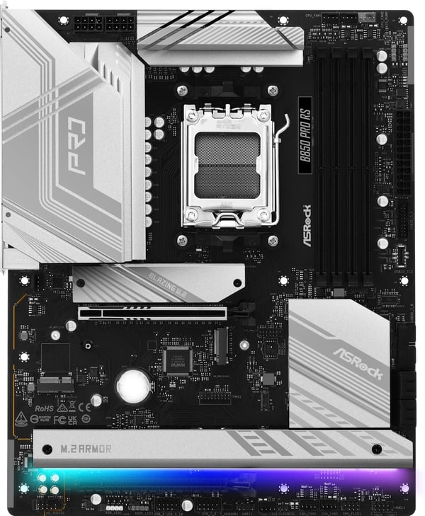 Asrock B850 Pro RS AMD AM5 ATX-moderkort