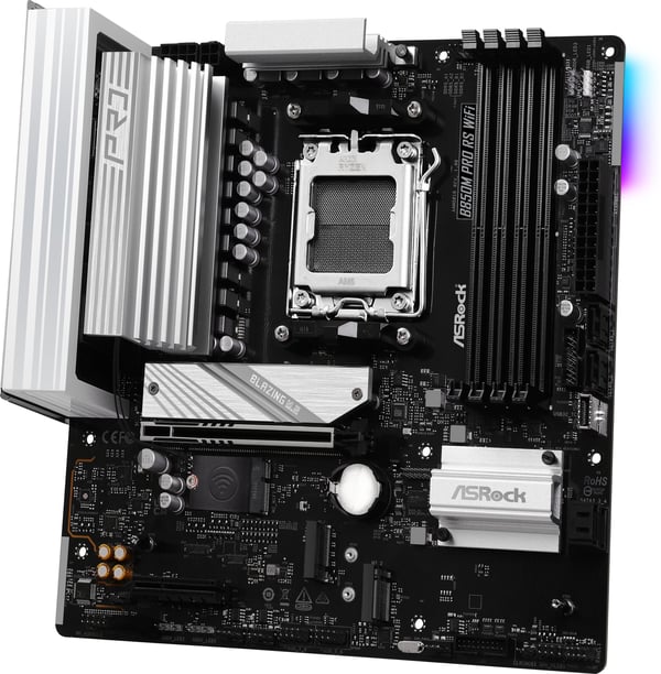 Asrock B850M Pro RS WiFi AMD AM5 MicroATX-moderkort