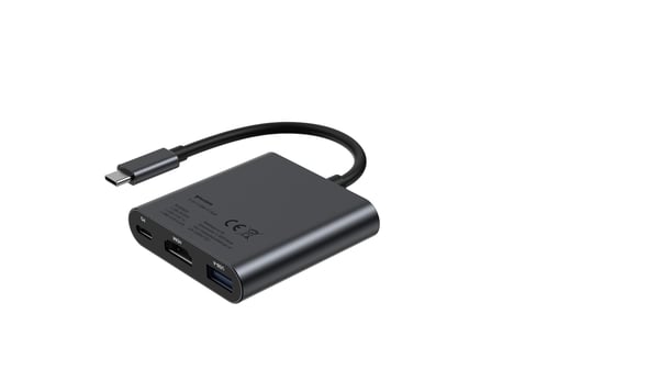 Fuj:tech 3-i-1 USB-C-hubb 100 W PD