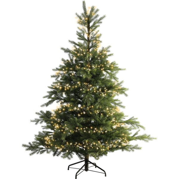 Lumineo Micro LED Kompakt twinkle dekorationsljusslinga för utomhusbruk, 6 meter