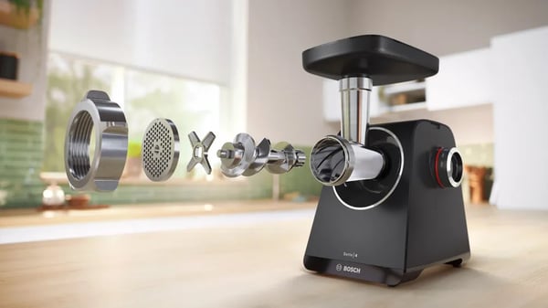 Bosch Serie 4 MultiPower MFWS430B köttkvarn, 1900 W, svart