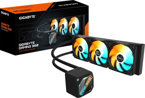 Gigabyte GAMING 360 vätskekylningssystem, svart