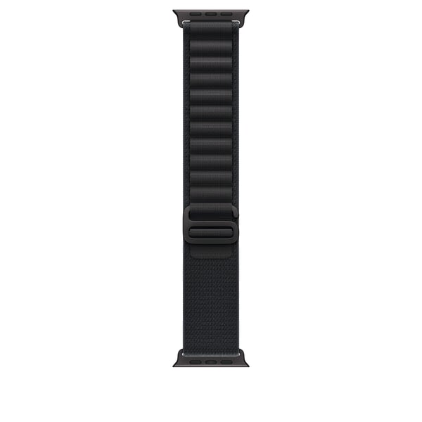 Apple Watch 49 mm svart Alpine-armband, medelstor