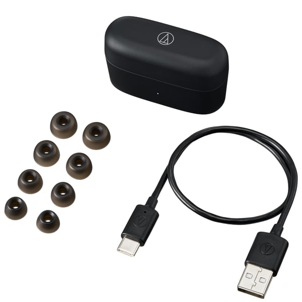 Audio-Technica ATH-CKS30TW+BK öronproppar, svart