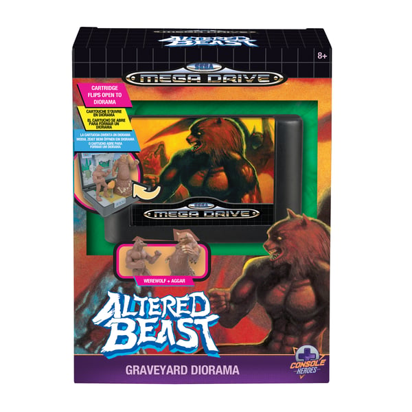 Konsolhjältar Mega Drive Altered Beast diorama