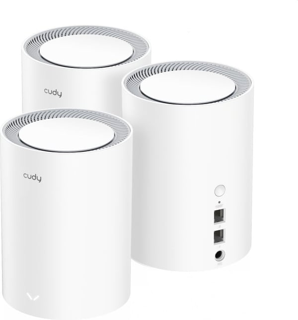 Cudy M1800 AX1800 Wi-Fi 6 Mesh system, 3 pack