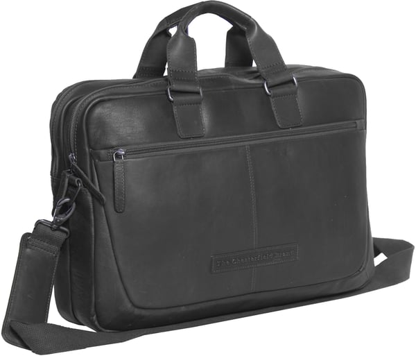 The Chesterfield Brand Seth taske til 15,6" bærbar computer, sort