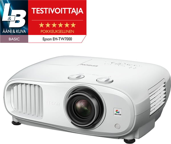 Epson EH-TW7000 3LCD 4K PRO-UHD hemmabio projektor