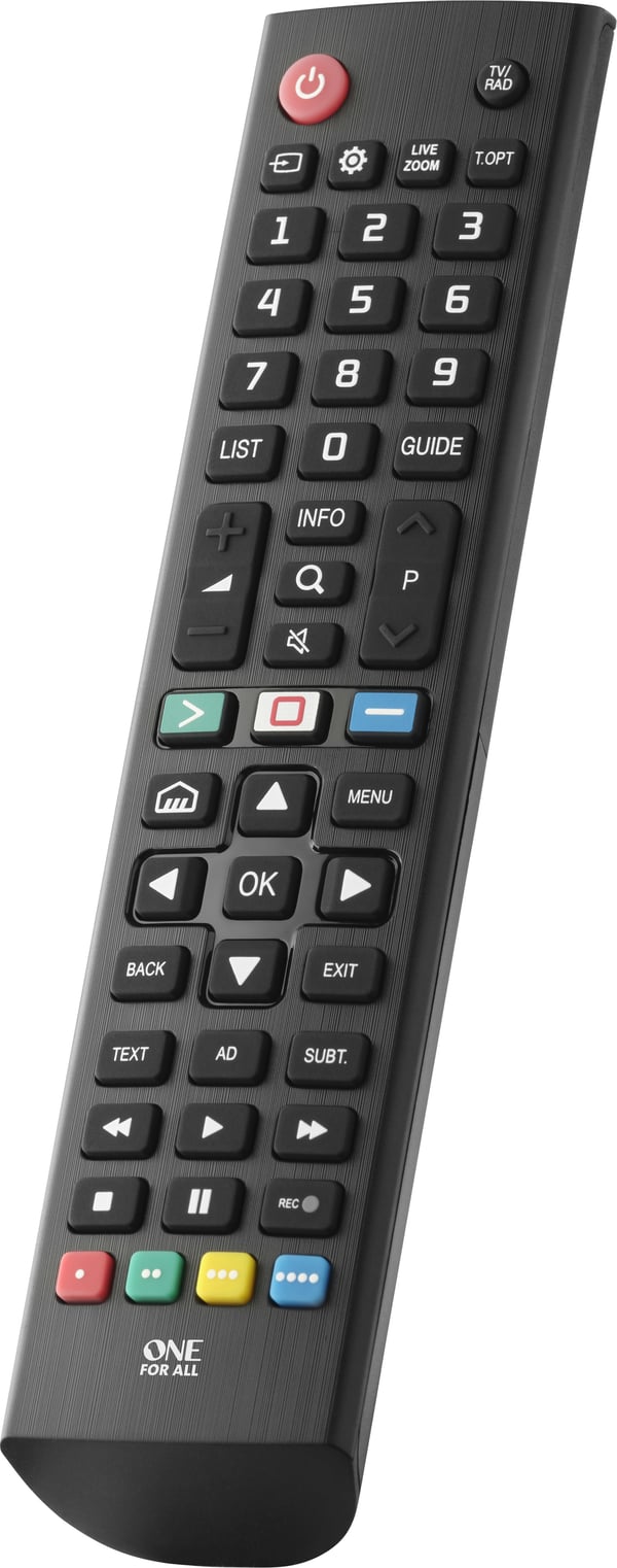 One For All URC 4911 -universalfjernbetjening til LG-TV'er