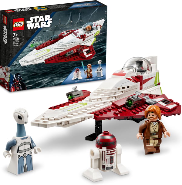 LEGO Star Wars™ Obi-Wan Kenobi’s Jedi Starfighter™ 75333 Byggset (282 delar)