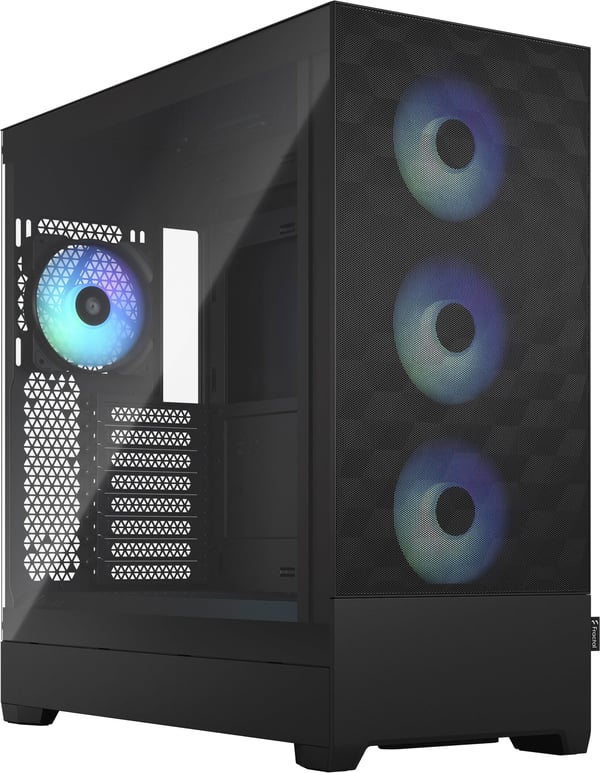 Fractal Design Pop XL Air RGB Sort TG E-ATX-kabinet med vindue, sort