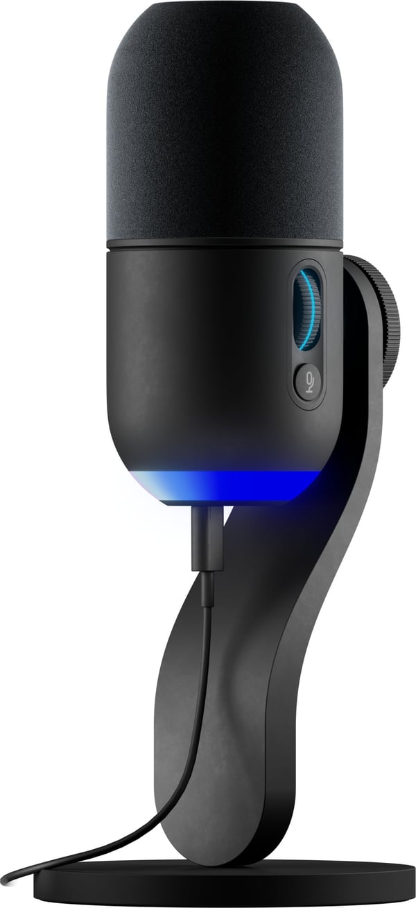 Logitech G Yeti GX USB-mikrofon, sort