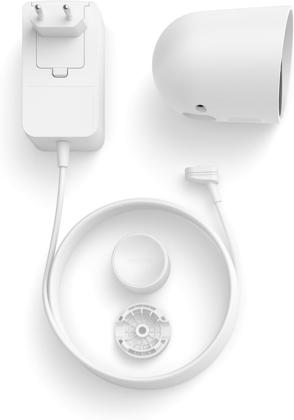 Philips Hue Secure overvågningskamera, kablet, hvid, 1 stk