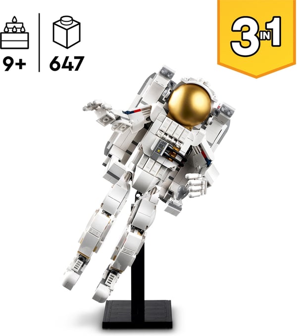 LEGO Creator Rymdastronaut 3-i-1-lekset 31152