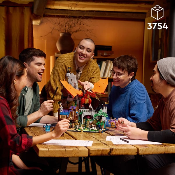 LEGO Ideas Dungeons & Dragons: Röda drakens sägen Set