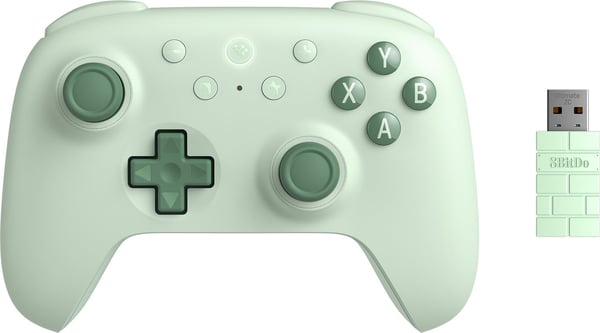 8BitDo Ultimate 2C Wireless Pad - trådløs spilkontrol, grøn, PC / Android