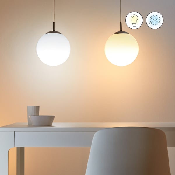 WiZ smartpære, E27, hvide lysnuancer, Wi-Fi, 2700-6500 K, 806 lm