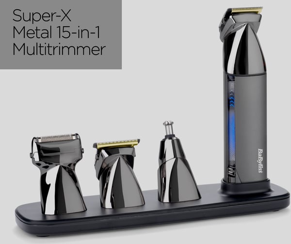 Babyliss MT991E Super X Metal 15-i-1 trådløs multifunktionsskærer