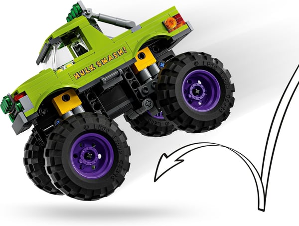 LEGO Super Hjältar Marvel 76312 – Hulk monstertruck mot Thanos