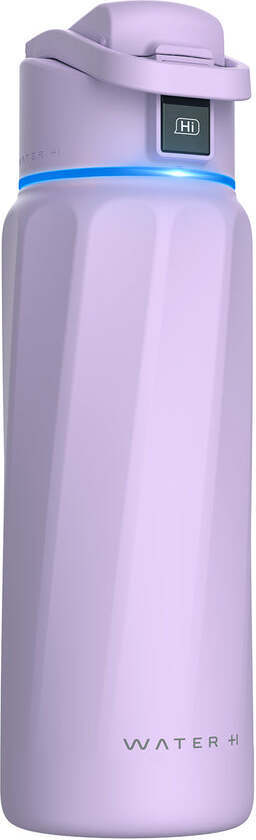 WaterH BOOST Chug Lock smart vattenflaska, 946 ml, lila