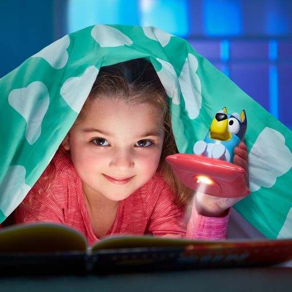Bluey GoGlow Buddy 2-i-1 natlampe og lommelygte