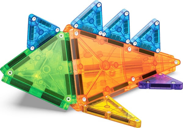 MAGNA-TILES & microMAGS Kombinations magnetbyggsats, 46 delar