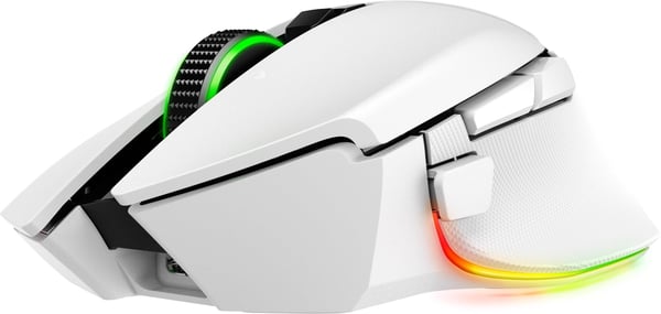 Razer Basilisk V3 Pro 35K trådløs spilmus, hvid