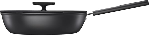 Fiskars Hard Face stekpanna 28 cm med lock
