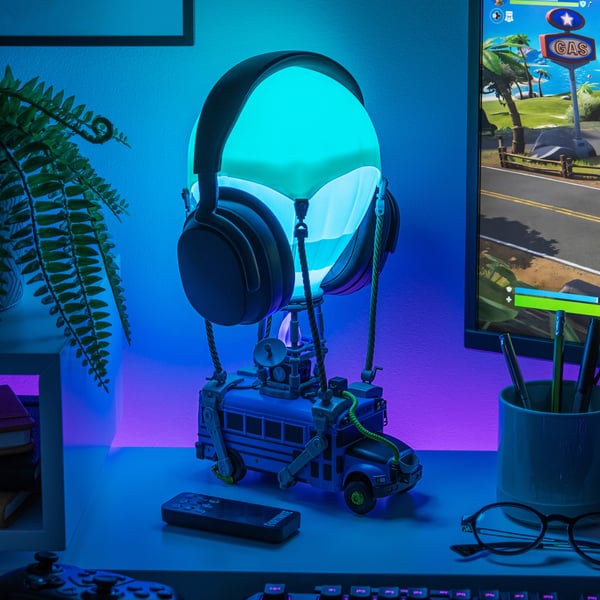 Paladone Fortnite Battle Bus lampa/hörlurshållare