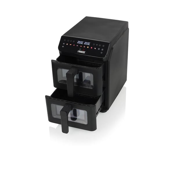 Princess stack airfryer, 2 x 5,6 l