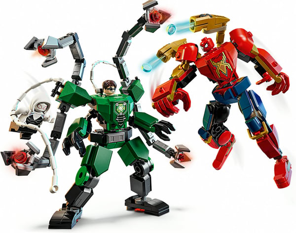 LEGO Super Heroes Marvel 76338 Robotstrid: Spider-Man mot Doktor Bläckfisk