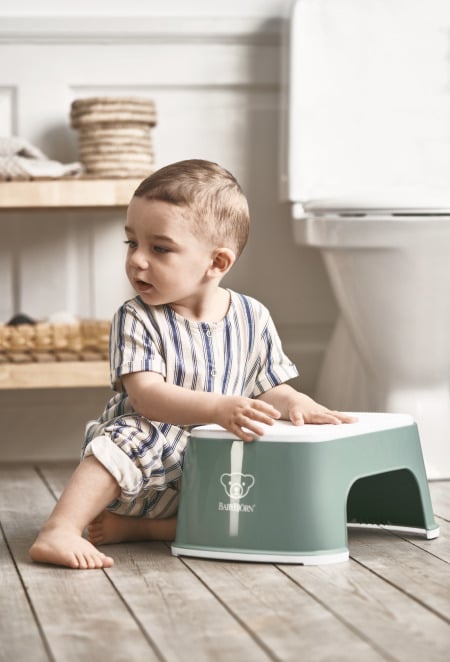 BabyBjörn Stigepall - skammelstol, grøn