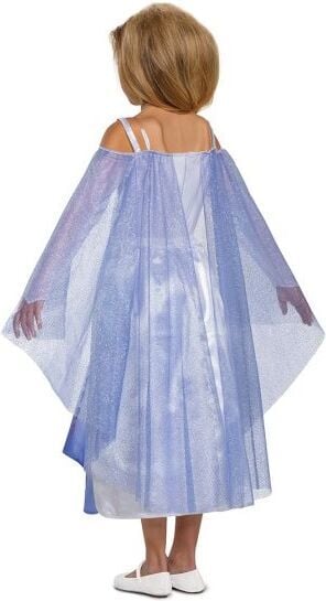 Snedronningen Frozen Elsa Classic -kostume, 7-8 år, 124-135 cm.