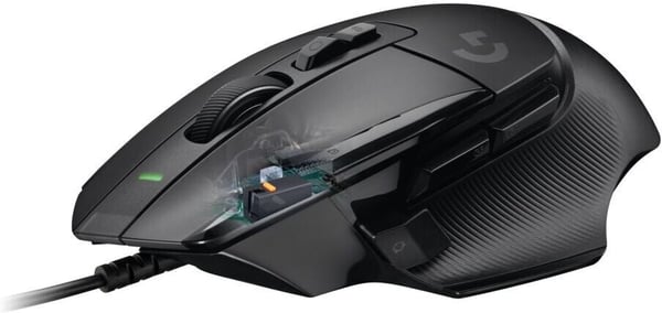 Logitech G502 X -spilmus, sort