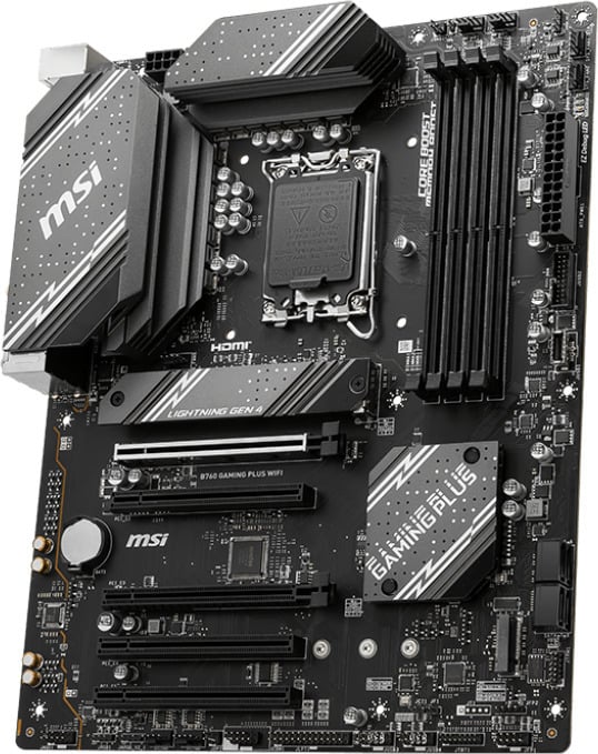 MSI B760 GAMING PLUS WIFI ATX bundkort