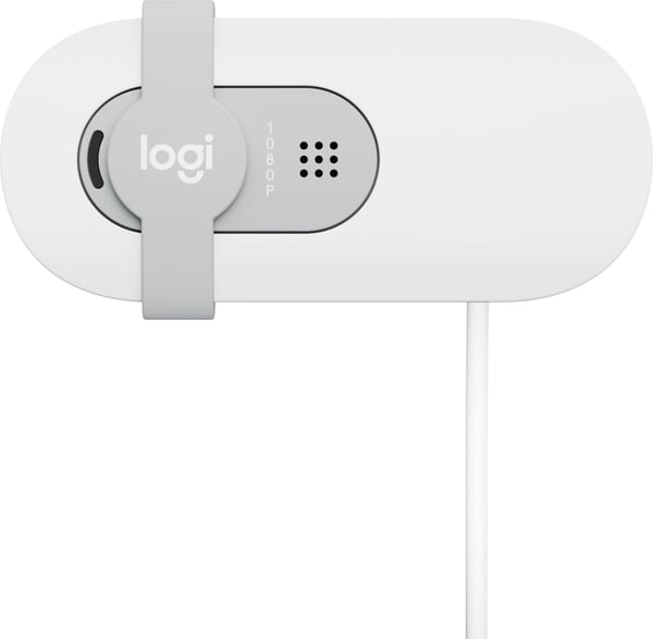 Logitech Brio 100 -webbkamera, vit