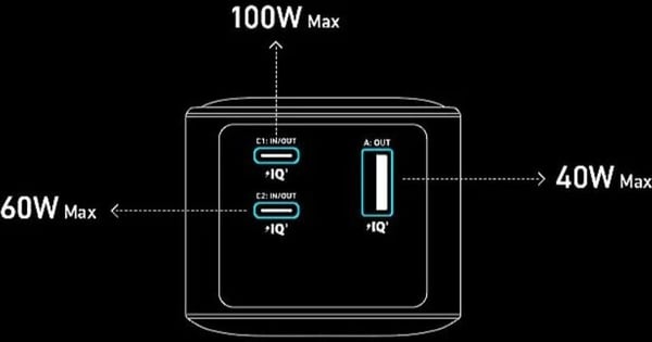 Anker Prime 200W bærbar strømforsyning, 20000 mAh